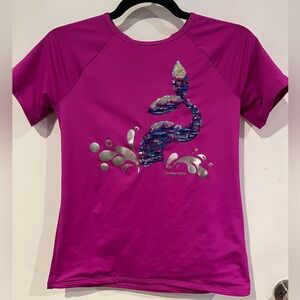 Lands End girls XL rash guard